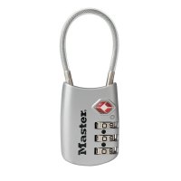 (image for) Master Lock 1-9/16 in. H X 1-3/16 in. W Steel 3-Dial Combination