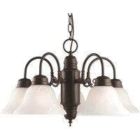 (image for) 5-Light Oil Rubbed Bronze Chandelier Millbridge