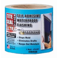 (image for) 4 in. W x 33 ft. L Rubber Flexible Window Flashing