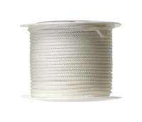 (image for) 11/64 in. Dia. x 200 ft. L White Diamond Braided Nylo