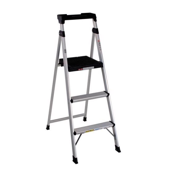 (image for) 5 ft. H Aluminum Step Ladder Type II 225 lb. capacity