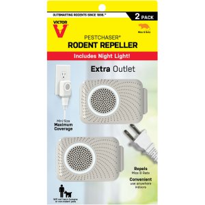 (image for) PestChaser Plug-In Electronic Pest Repeller For Rodents 2 pk