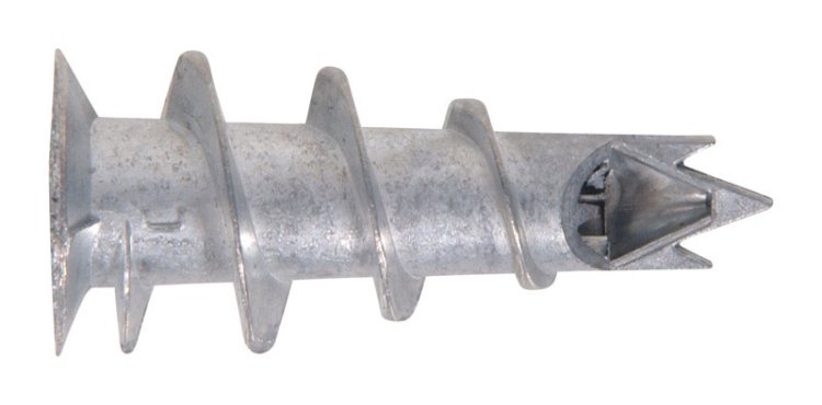 (image for) .164 in. Dia. x 1 1/4 in. L Zinc Round Head Wallboard An