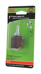 (image for) 1 in. Dia. x 1 in. L Aluminum Oxide Drum Sander Kit 50 Gri