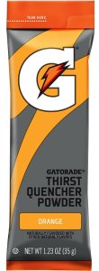 (image for) Thirst Quencher Sports Drink Mix Powder, Orange, 1.23 oz Packet 10pk