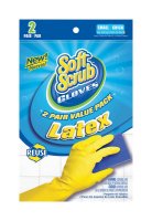(image for) Latex Cleaning Gloves S Yellow 2 pair