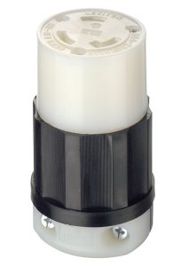 (image for) Industrial Nylon Ground/Curved Blade Locking Connector L