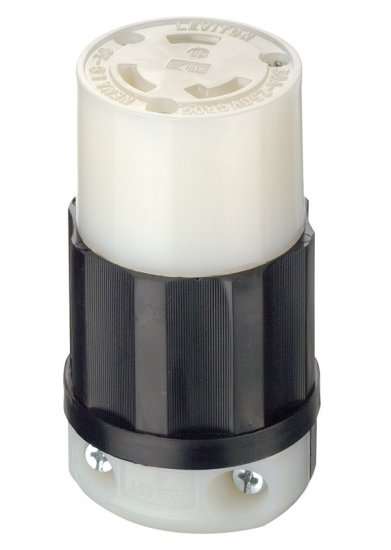 (image for) Industrial Nylon Ground/Curved Blade Locking Connector L