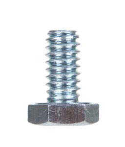 (image for) 1/4 in. Dia. x 1/2 in. L Heat Treated Zinc Steel Hex Hea