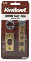 (image for) Bright Brass Gold Steel Door Latch 1 pk