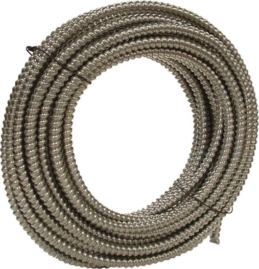 (image for) 3/4 in. Dia. Galvanized Steel Flexible Conduit per Ft.