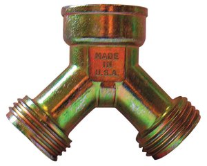 (image for) Brass 3/4 in. Dia. x 3/4 in. Dia. Adapter 1 pk Yellow