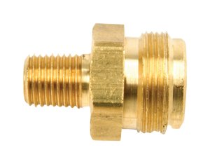 (image for) 1/4 in. Dia. Brass FPT x MPT Cylinder Adapter