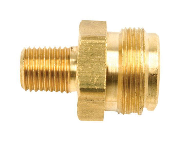 (image for) 1/4 in. Dia. Brass FPT x MPT Cylinder Adapter