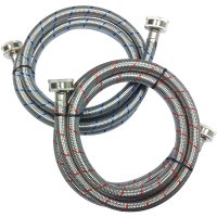 (image for) 3/4 in. Hose Thread x 3/4 in. Dia. Hose Thread 60 Braided