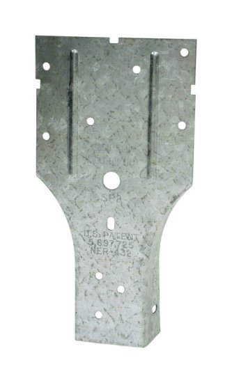 (image for) Simpson Strong-Tie 6.6 in. H X 1 in. W X 3.5 in. L Galvanized St