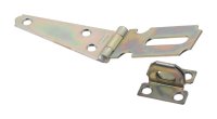 (image for) National Hardware Zinc-Plated Aluminum/Steel 3 in. L Hinge Hasp 