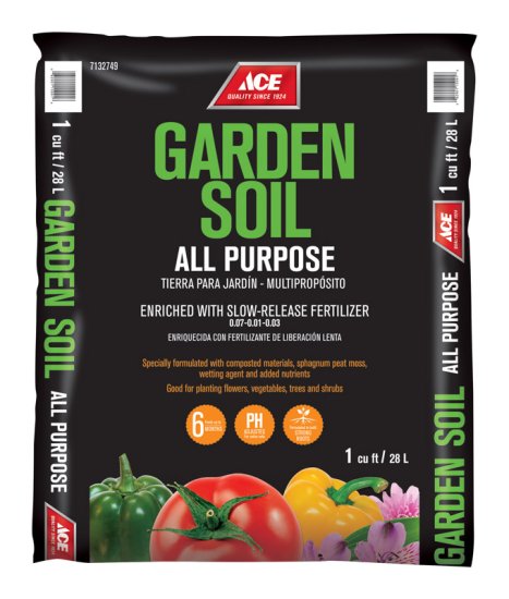(image for) Garden Soil Bag 28 L 1 cu. ft.