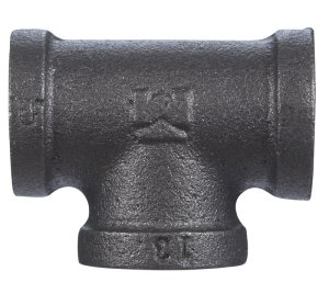 (image for) 1/2 in. FPT x 1/2 in. Dia. FPT Black Malleable Iron