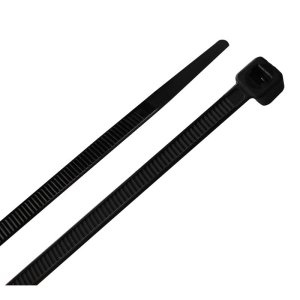 (image for) 8 in. L Black Cable Tie 100 pk