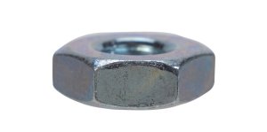(image for) 12 in. Zinc-Plated Steel SAE Screw Nut 100 pk
