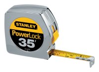 (image for) PowerLock 35 ft. L x 1 in. W Tape Measure Silver 1 pk