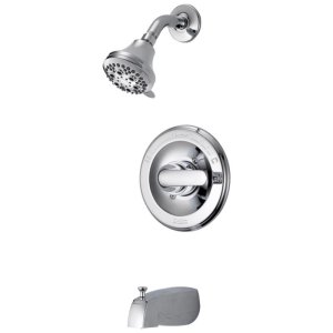 (image for) Delta Monitor 1-Handle Chrome Tub and Shower Faucet