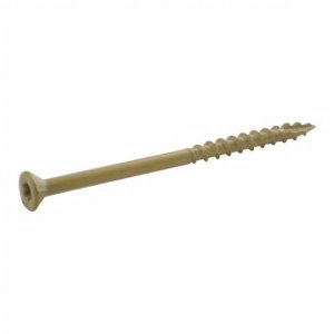 (image for) 10 X 3-1/2 in. L Star Flat Head Deck Screws 25 lb