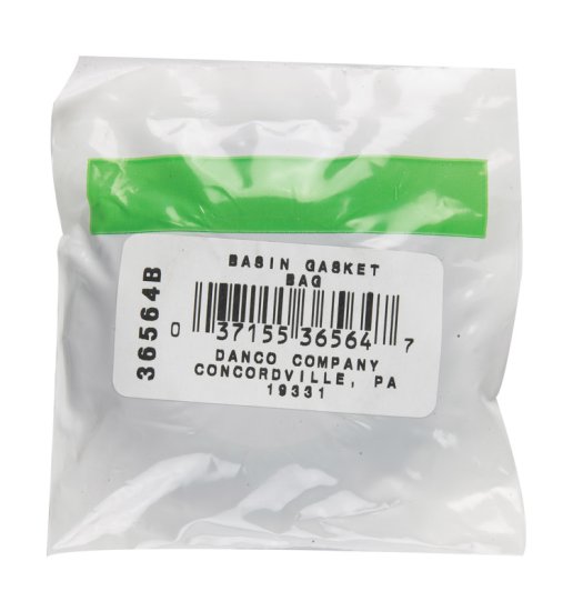 (image for) Rubber 1-7/16 inch Dia. x 2-3/8 inch Dia. Mack Basin Gasket