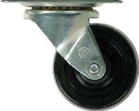 (image for) 3 in. Dia. Swivel Soft Rubber Caster 175 lb. 1 pk