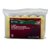 (image for) Knit 4 in. W X 1/2 in. Mini Paint Roller Cover 5 pk