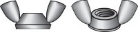 (image for) 1/4 in. Zinc-Plated Steel SAE Wing Nut 100 pk