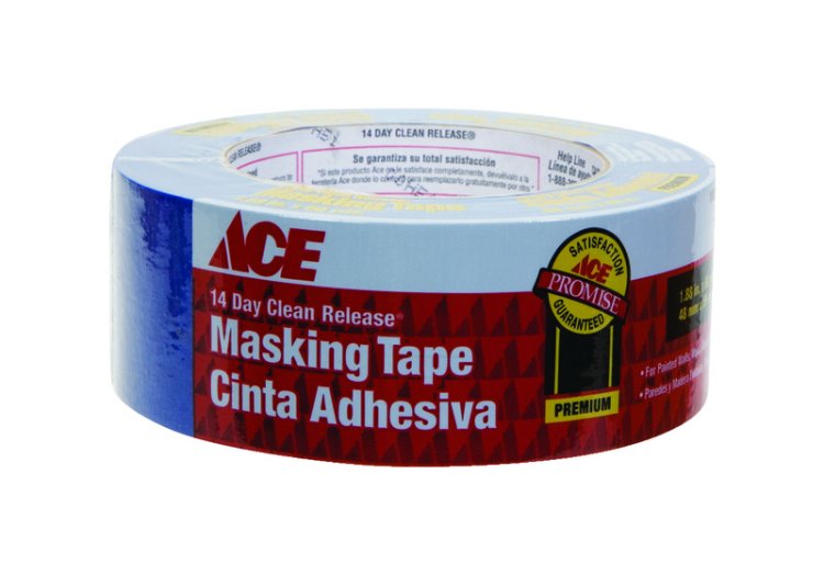 (image for) 1.88 in. W x 60 yd. L Blue Medium Strength Painter's Tape 1