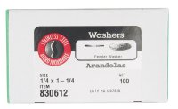 (image for) Stainless Steel 1/4 in. Fender Washer 100 pk