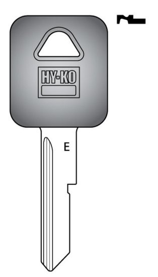 (image for) Automotive Key Blank B44P