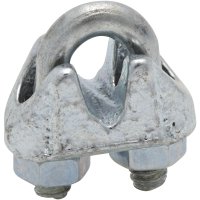(image for) National Hardware Zinc-Plated Steel Wire Cable Clamp