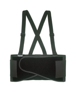 (image for) 32 in. to 38 in. Elastic Back Support Belt Black M 1 pc.