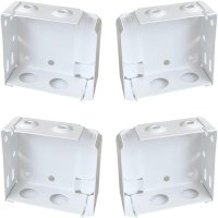 (image for) Bracket for Faux Wood Blinds 2x2 High Profile 4pcs