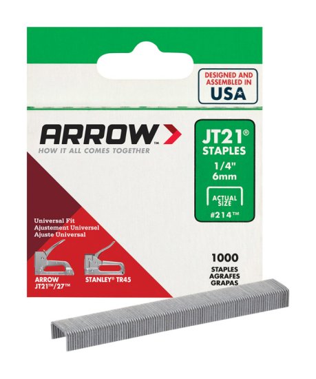 (image for) JT21 7/16 in. W x 1/4 in. L 23 Ga. Wide Crown Lig