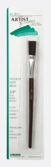 (image for) 3/4 in. W Flat Touch-Up Paint Brush