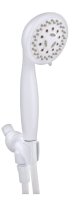 (image for) White 5 settings Showerhead 2.5 gpm