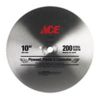 (image for) 10 in. Dia. x 5/8 in. Steel Circular Saw Blade 200 teeth 1 p