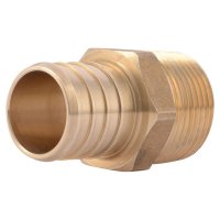 (image for) 1 in. PEX x 3/4 in. Dia. MPT Brass Adapter