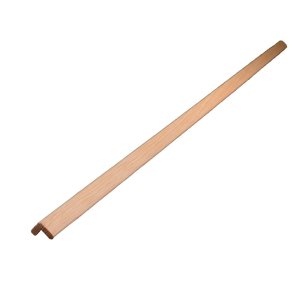 (image for) 11/16 in. x 8 ft. L Unfinished Brown Wood Mo