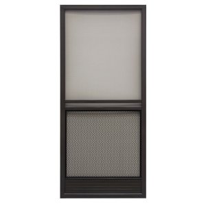 (image for) Precision 79-3/4 in. H X 35-1/4 in. W Capri Bronze Steel Screen