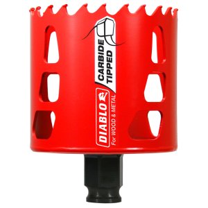 (image for) 2-3/4 in. Dia. x 2-3/8 in. L Carbide Tipped Hole Saw 3/8