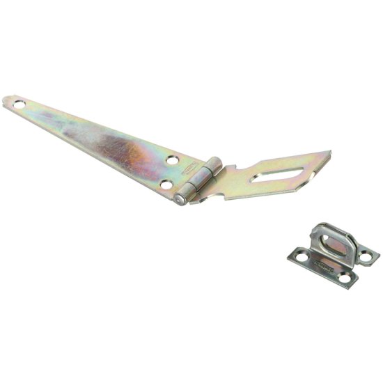 (image for) National Hardware Zinc-Plated Steel 6 in. L Hinge Hasp 1 pk