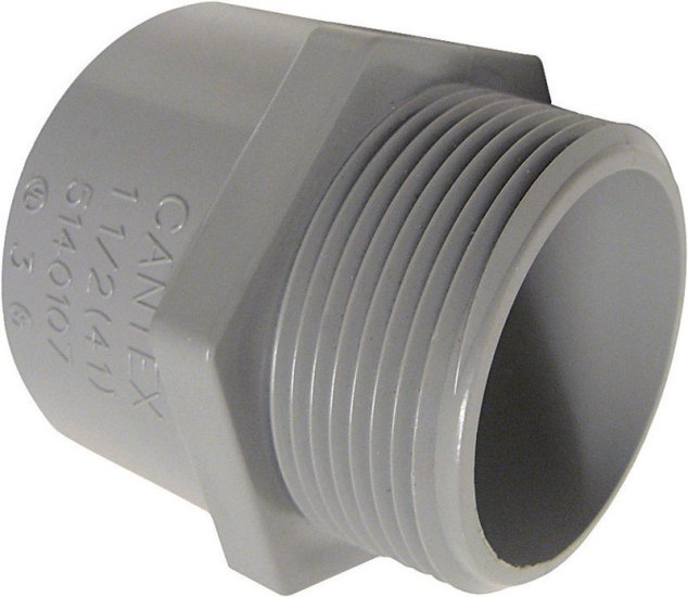 (image for) 3/4 in. Dia. PVC Male Adapter