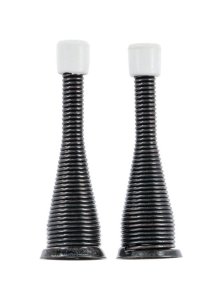 (image for) 3 in. W Metal Oil Rubbed Bronze Door Stop 2pk