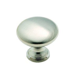 (image for) Round Cabinet Knob 1-3/16 in. Dia. 1-1/8 in. Bru